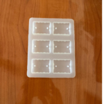 LC252  6 CAVITY  RECTANGLERAKHI Agate  MOULD