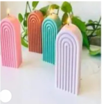 Semi Oval Candle Mould