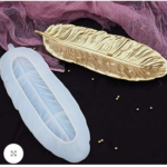 LC163  Feather dish  silicone mould