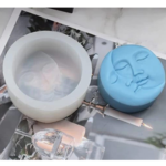 Moon Face Candle  Mould