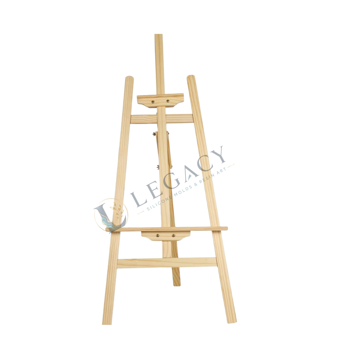 Untitled design (45) Wooden Easel stand 5 feet - Image 1