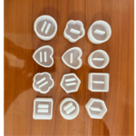LC227  RINGHOLDER  MOULD  12cavitydepth  18mm size  4cmx4cm