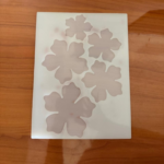 3D flower 5 kali silicon mould