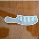 Comb plain silicon mould