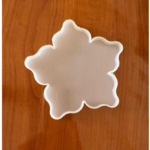 LC24 5" Plain Flower Coaster mould  6mm Depth