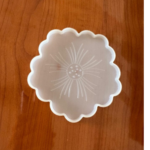 LC23 4.5" Flower Coaster 12x12 Cm mould  8 mm Depth