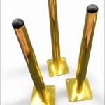 LG88 Metal Legs Straight 3pcs Set 12"
