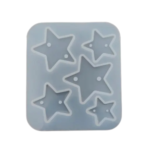 LC286  5 Cavity Star Rakhi 3mm Depth