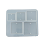 LC285 5 Cavity Square Rakhi Mould
