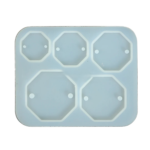 LC284 5Cavity Hexagoan Rakhi Mould