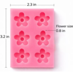 LC39-06  Cavity Flower Mould 46gm