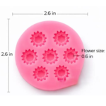 LC39-01  7Cavity Flower Mould