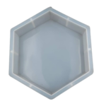 LC128 Hexagon Shape 8" Wedding  Mould 27 Cm  20Cm 50Mm  Depth
