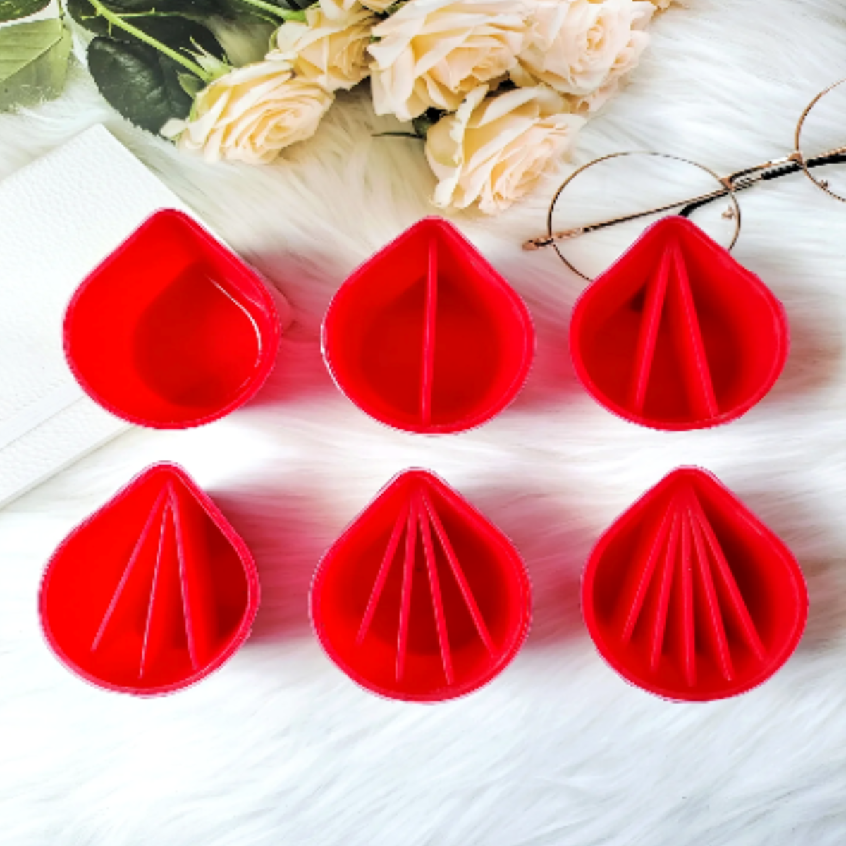 Lagecy Resin art - 2026-08-15T153619.781 LC118 Pouring Cup 6Pcs. Of Set 7.5Cm 6Cm Mould 35mm Depth - Image 1