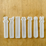 LC104 7Piece Bookmark Set Mould 3mm Depth