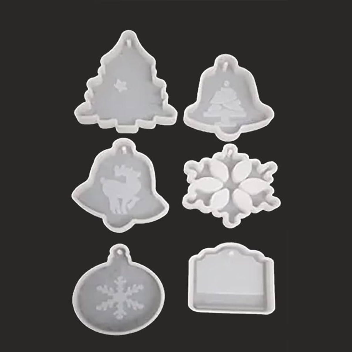 Lagecy Resin art - 2026-08-15T184403.333 LC62 6pcs Christmas Mould - Image 1