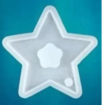 LC59  4" Star Coaster 10x10 Cm Mould 5mm Depth