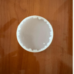 LC53 2" Agate Round  Mould 6mm Depth