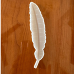 LC51 6 Inch Feather Mould 15Cm 3Cm 3mm Depth