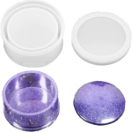 LC40  Round Gift Box 7.5 Cm 7.4Cm 1.2Cm