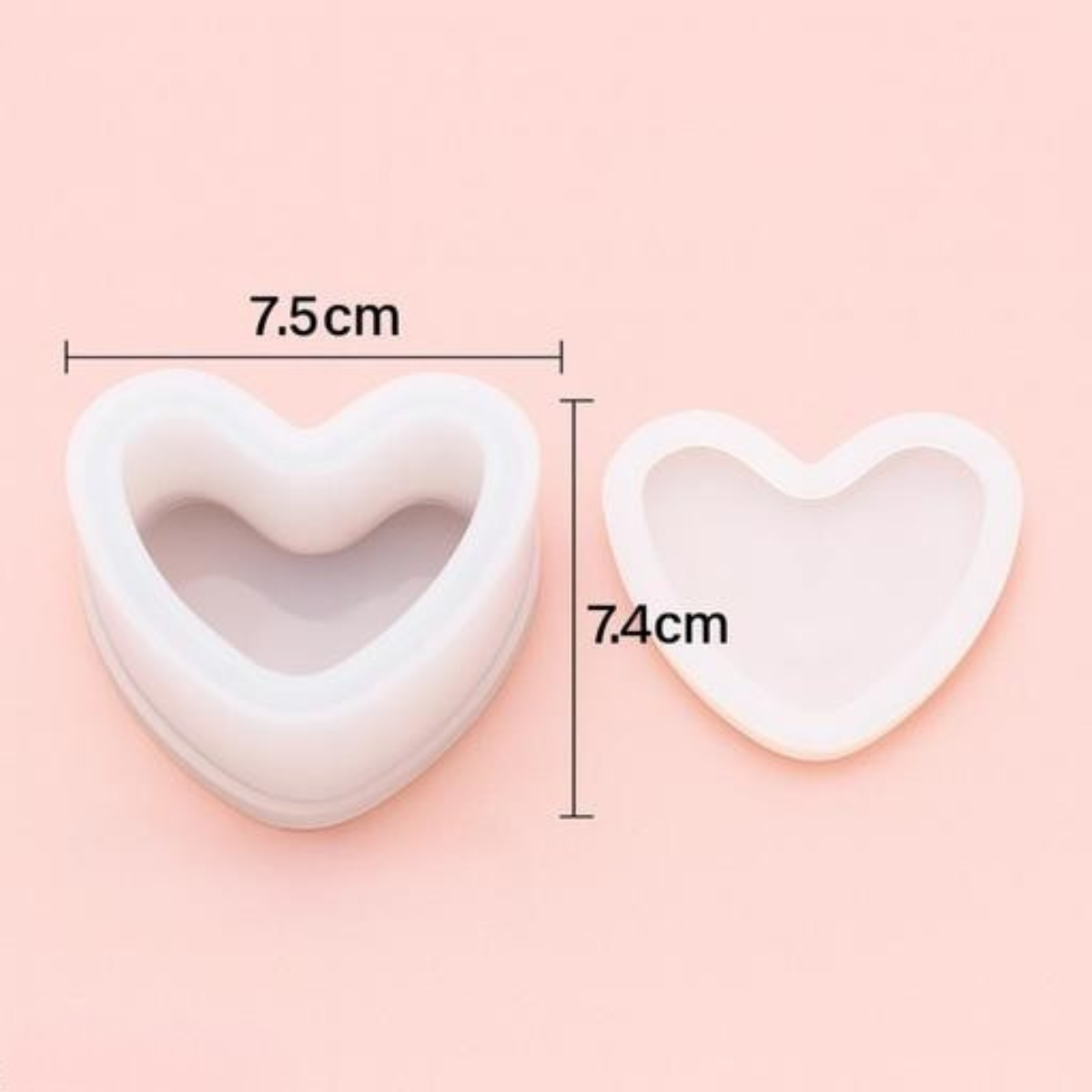 Lagecy Resin art - 2026-08-15T200947.894 LC39 Heart Gift Box Mould 7.5Cm 7.4Cm 1.2Cm - Image 1