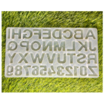 LC27 Abcd Without Hole Back Mould  34x19Cm 7mm  Depth