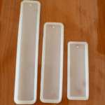 LC106 Bookmark 3pcs 8x4cm 6x4cm 4x4cm Mould 3mm Depth