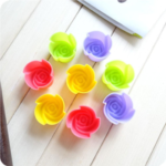 LC278  Rose Cup Cake Mould Eeach