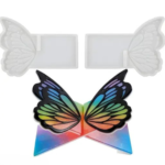 LC277  Butterfly book Stand Mould 2pis Set