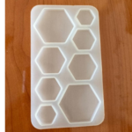 LC271 8 cavity hexagon Bracelet Mould  Size – 8*13.5cm