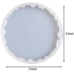 LC56  3" Agate  Round Mould 6 mm Depth