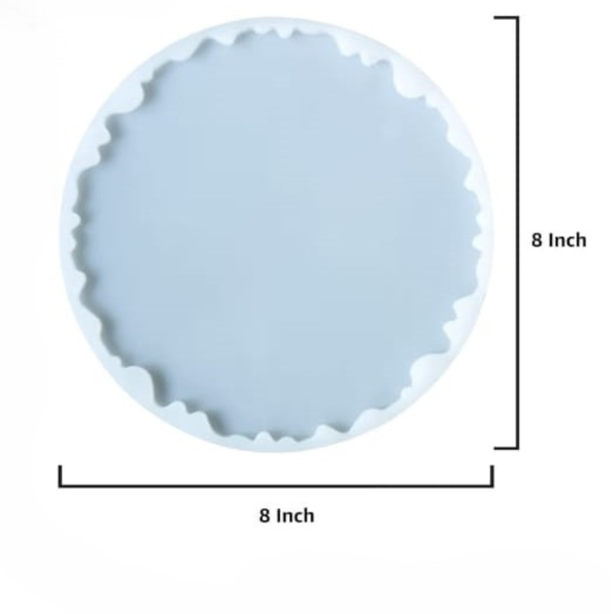 Lagecy Resin art (29) LC16 8" Agate mould 8mm Depth - Image 1