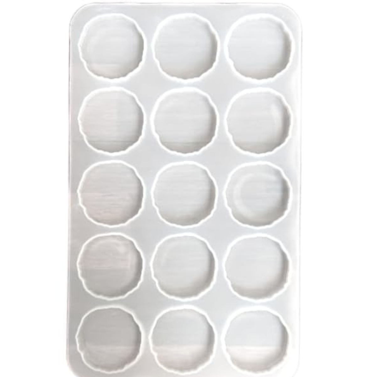 Lagecy Resin art (32) LC266 2" Zigzag 15 Cavity Mould - Image 1