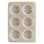 LC260  6 Cavity Small Round Rakhi Mould