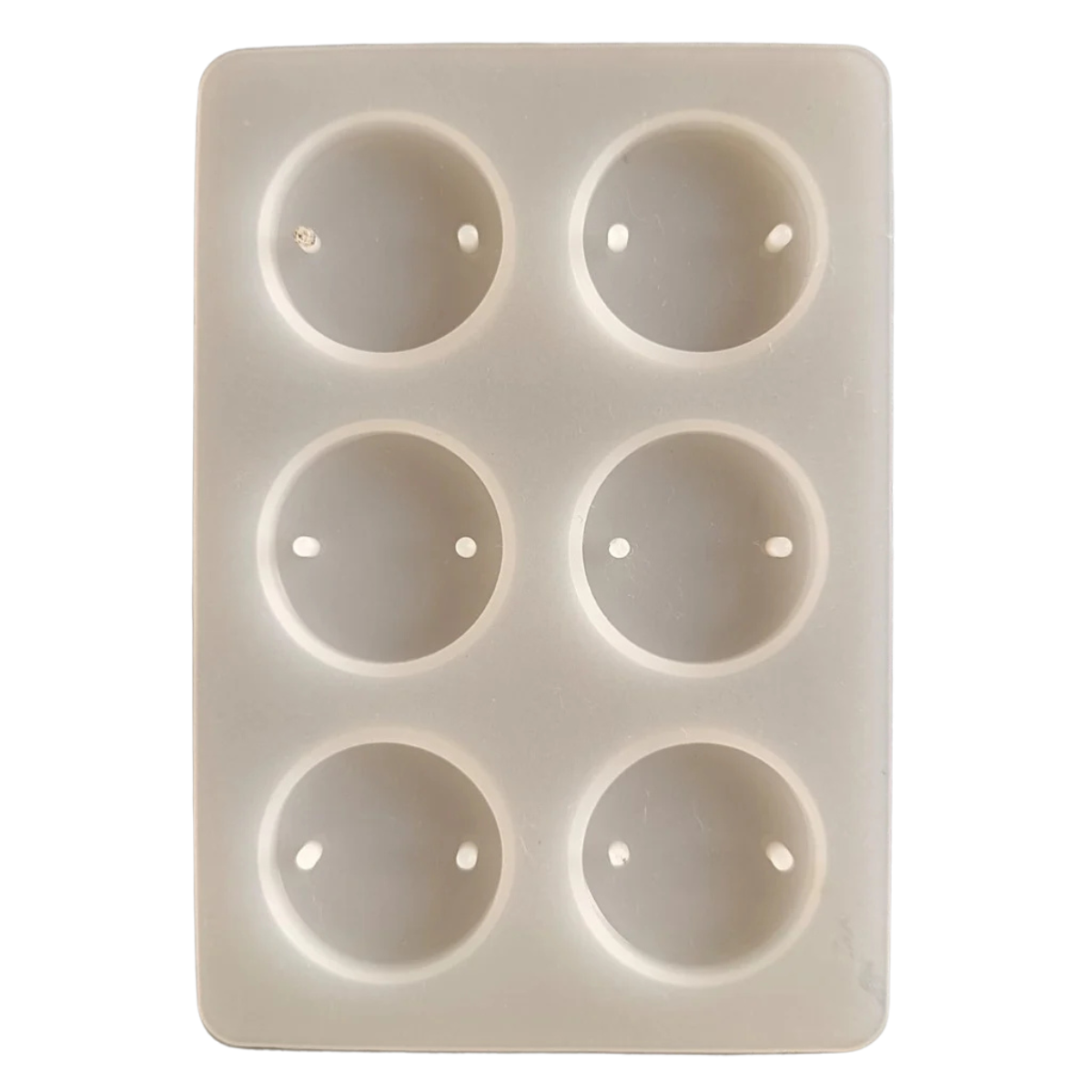 Lagecy Resin art (38) LC249 6 Cavity Round Rakhi Mould - Image 1