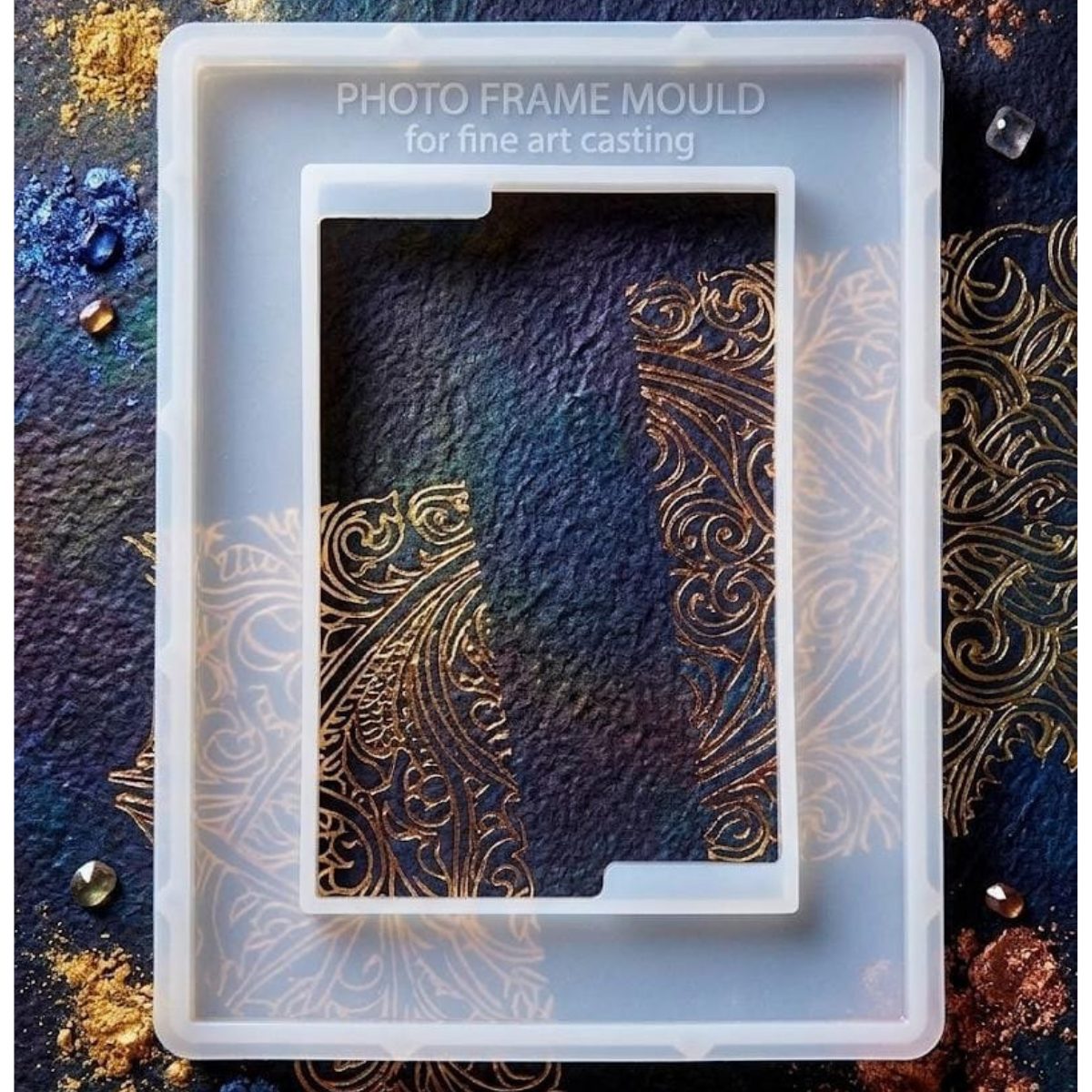 Lagecy Resin art (51) LC318 Photo Frame Mould 6x8 - Image 1