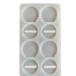 LC295  4 Cavity Plain  Frame Mould   Size -2.5 inch