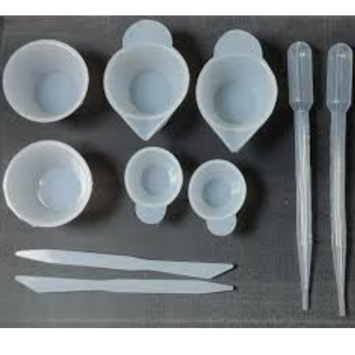 Lagecy Resin art (60) LC183 Multi cup 10pc off Set Mould 25ml 10ml with stickwith droper - Image 1