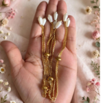 LG37 Bracelet With Pearl gold