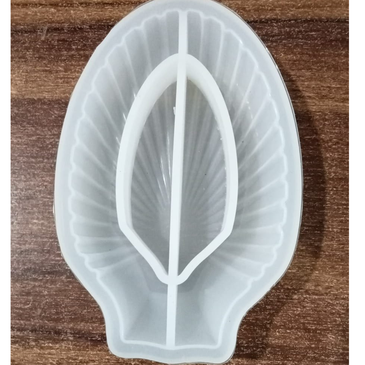 Lagecy Resin art (68) LC175 Sea Shell Oval Dish Mould - Image 1