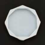 LC162  Diamond Round Coaster 3"