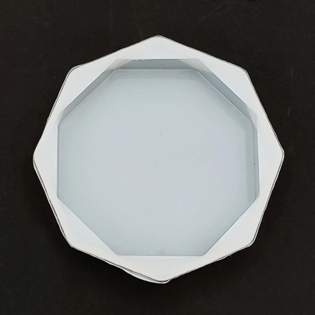 Lagecy Resin art (80) LC162 Diamond Round Coaster 3" - Image 1
