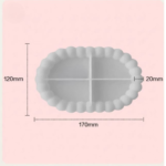 Oval Bubble Tray Mould