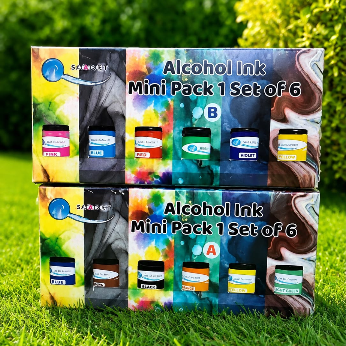 Untitled design (49) LG21 Alcohol ink 6pcs pack - Image 1