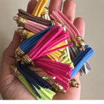 LG53 Lether Gold Tassels 100 grm