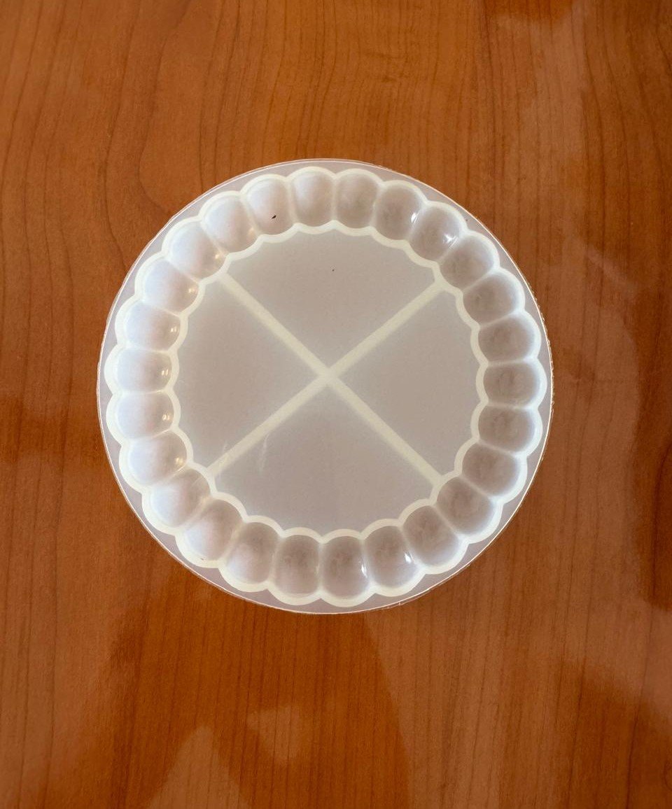 buble dish m LC299 5″Round Bubble dish mould - Image 1