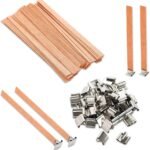 LG166 Wooden Wick With Sustainer  50 wick 50 stand pkt 9 cm