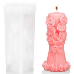 LC 38-19 Piller Flower Candle mould