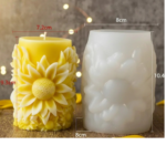 LC 40-06 Sunflower Candel Mould