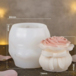 LC 40-07 Pot Flower Candle Mould